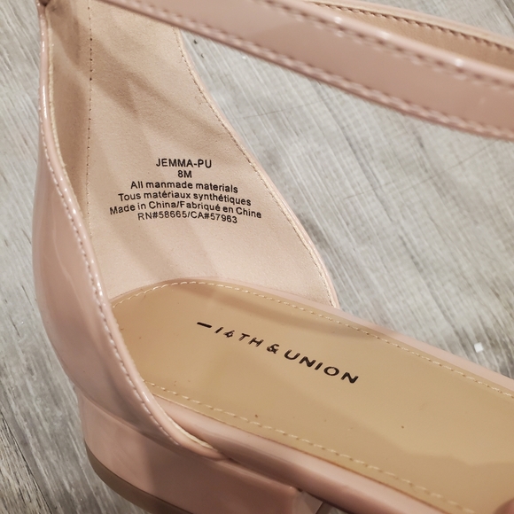 NEW 14th & Union Jemma Pink Blush Strappy Sasdals - Picture 8 of 8